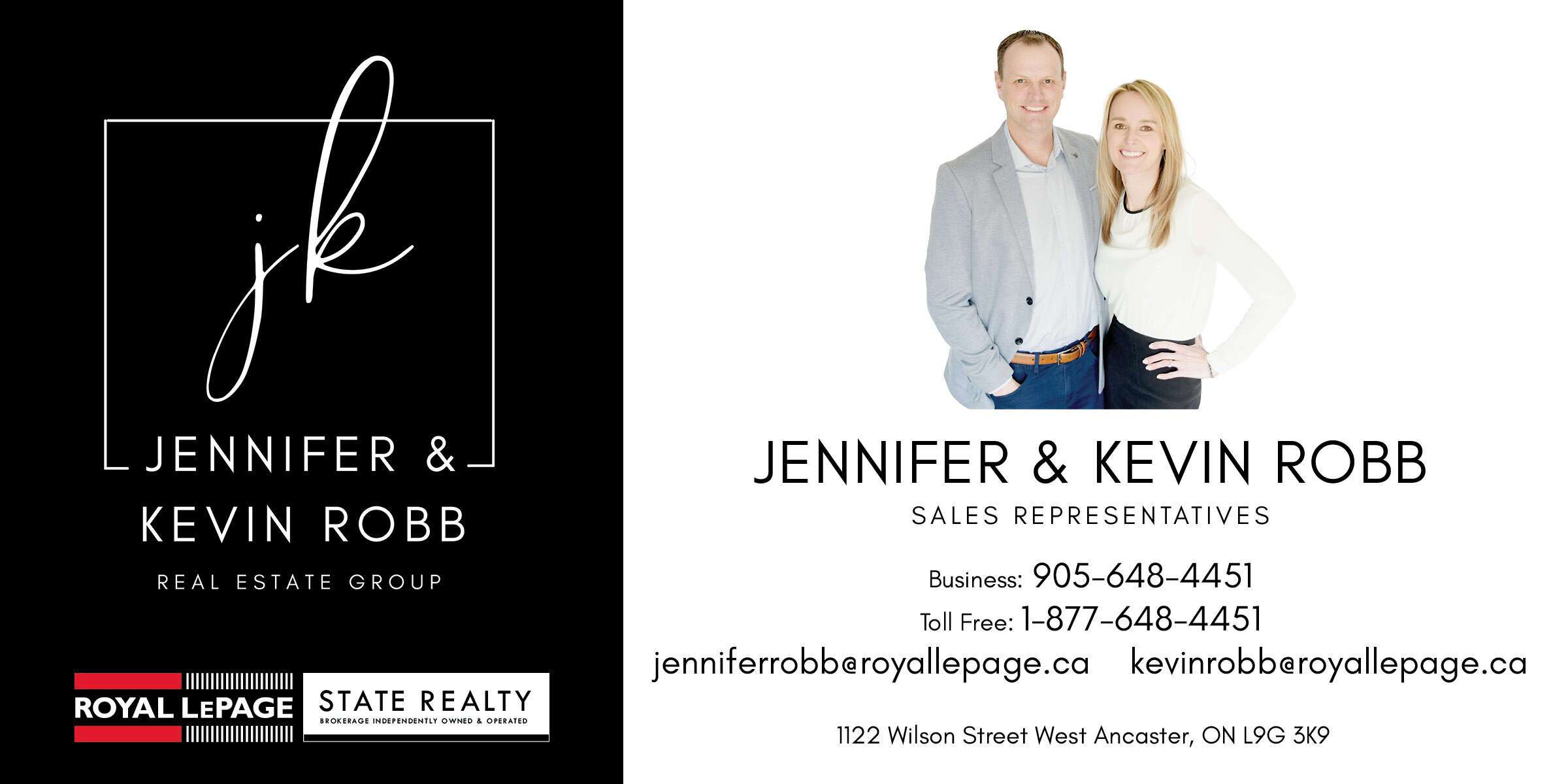 Jennifer and Kevin Robb Real Estate Group