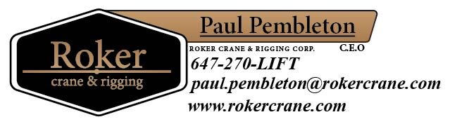 Roker Crane and Rigging Corp.